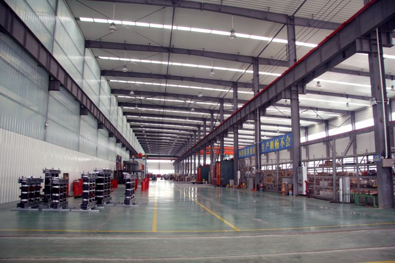 Dry type transformer production workshop
